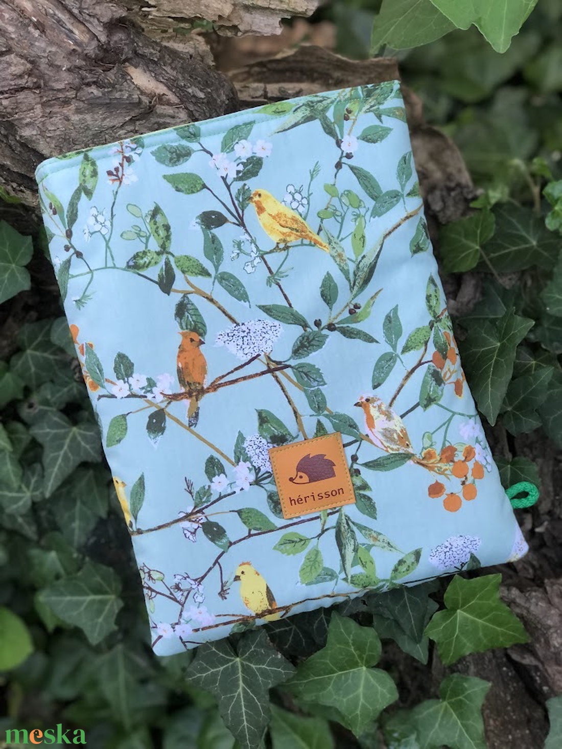 b i r d s o n g _ Könyvtasak/védőtok tabletnek - táska & tok - ebook & tablet tok - Meska.hu