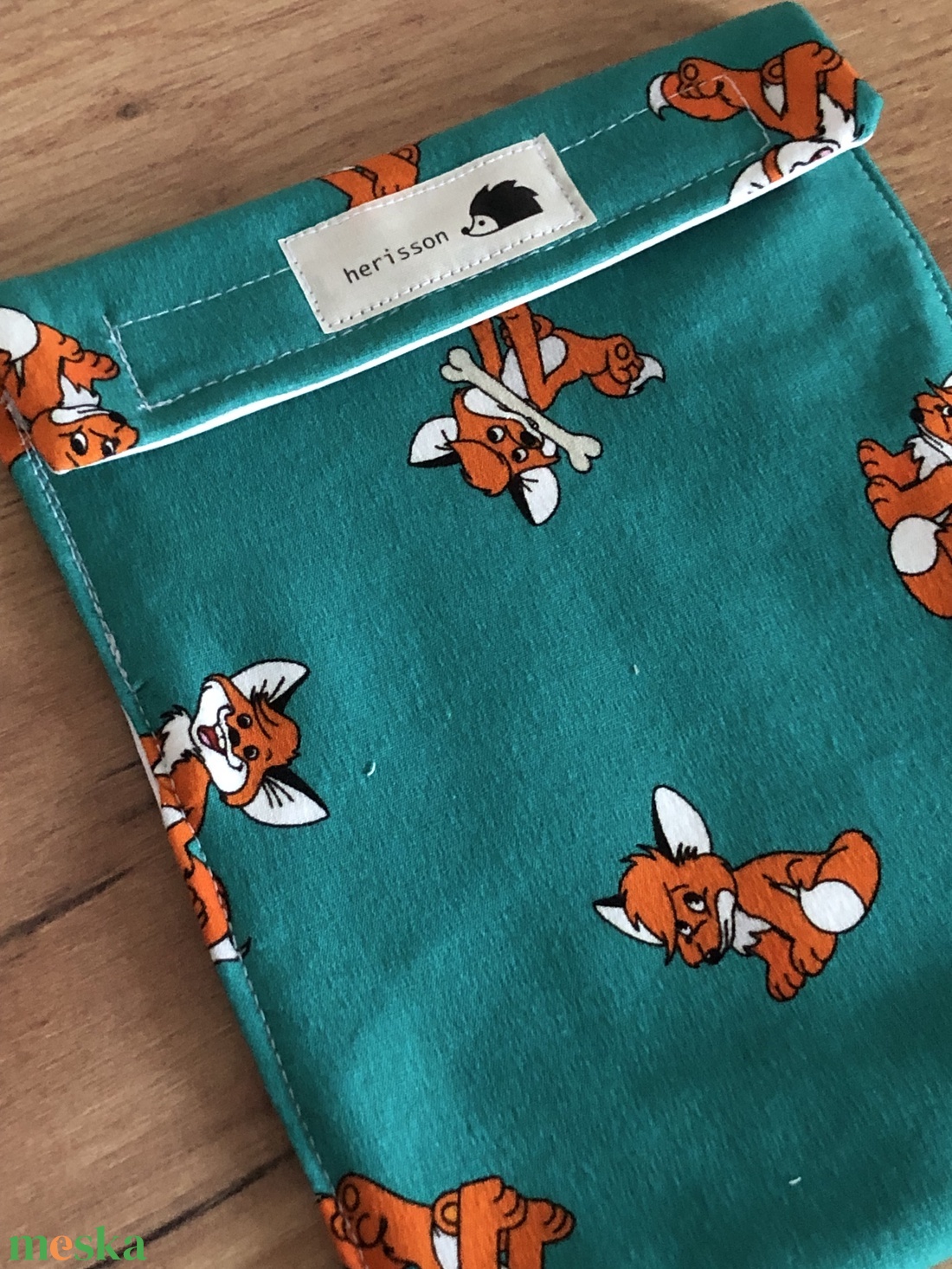 V U K -os snack tasak/brunch bag - táska & tok - uzsonna- & ebéd tartó - szendvics csomagoló - Meska.hu
