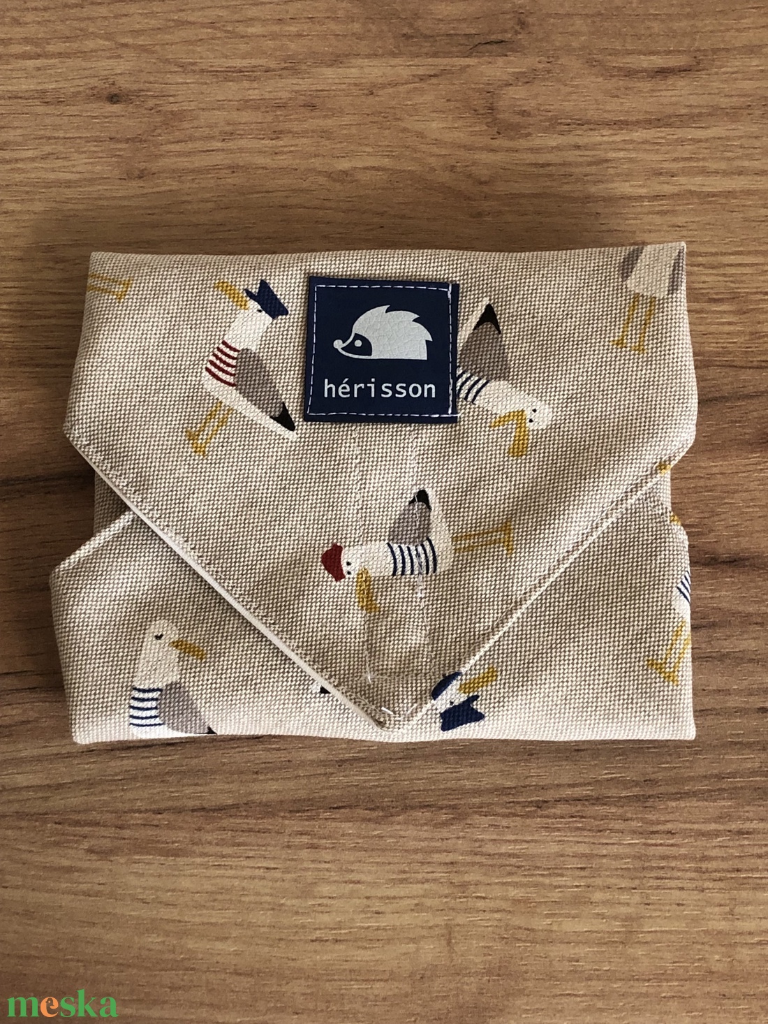 s e a g u l l s  _ újraszalvéta - otthon & életmód - konyhafelszerelés, tálalás - konyhai textil - szalvéta - Meska.hu