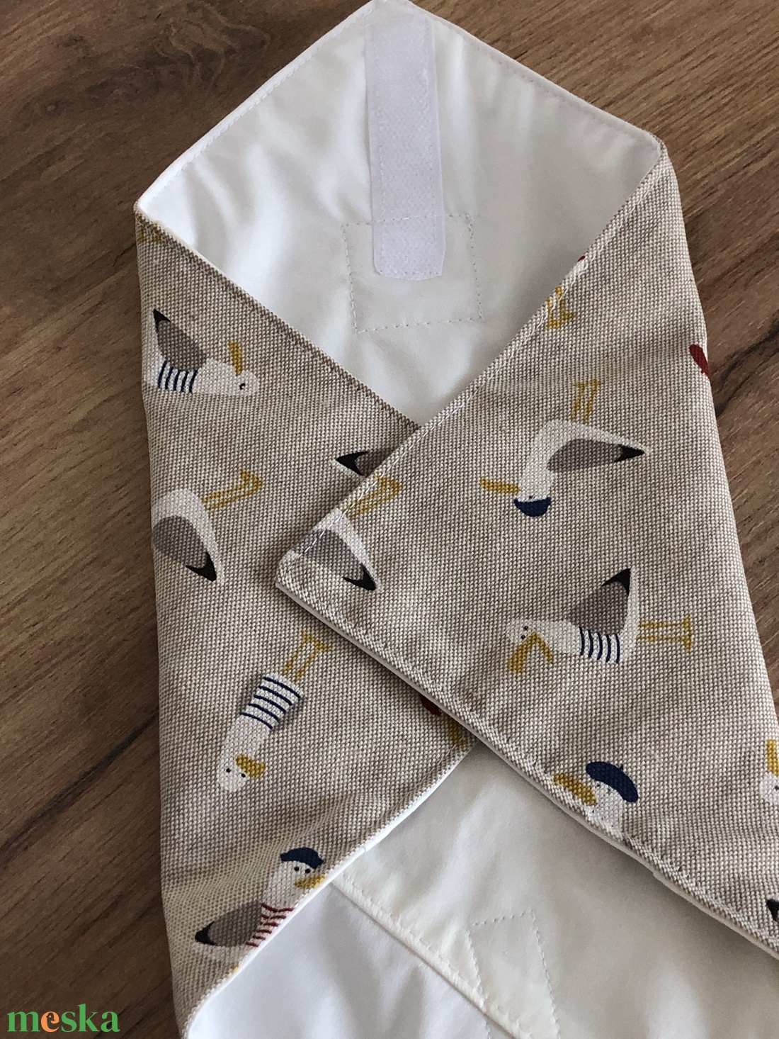s e a g u l l s  _ újraszalvéta - otthon & életmód - konyhafelszerelés, tálalás - konyhai textil - szalvéta - Meska.hu