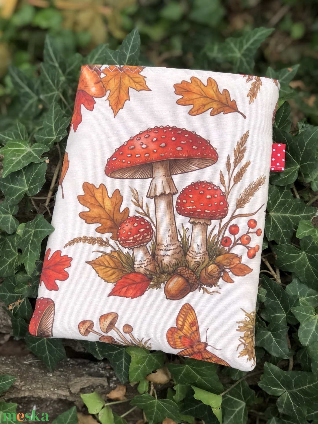 Gombák  _ Könyvtok. - táska & tok - ebook & tablet tok - Meska.hu