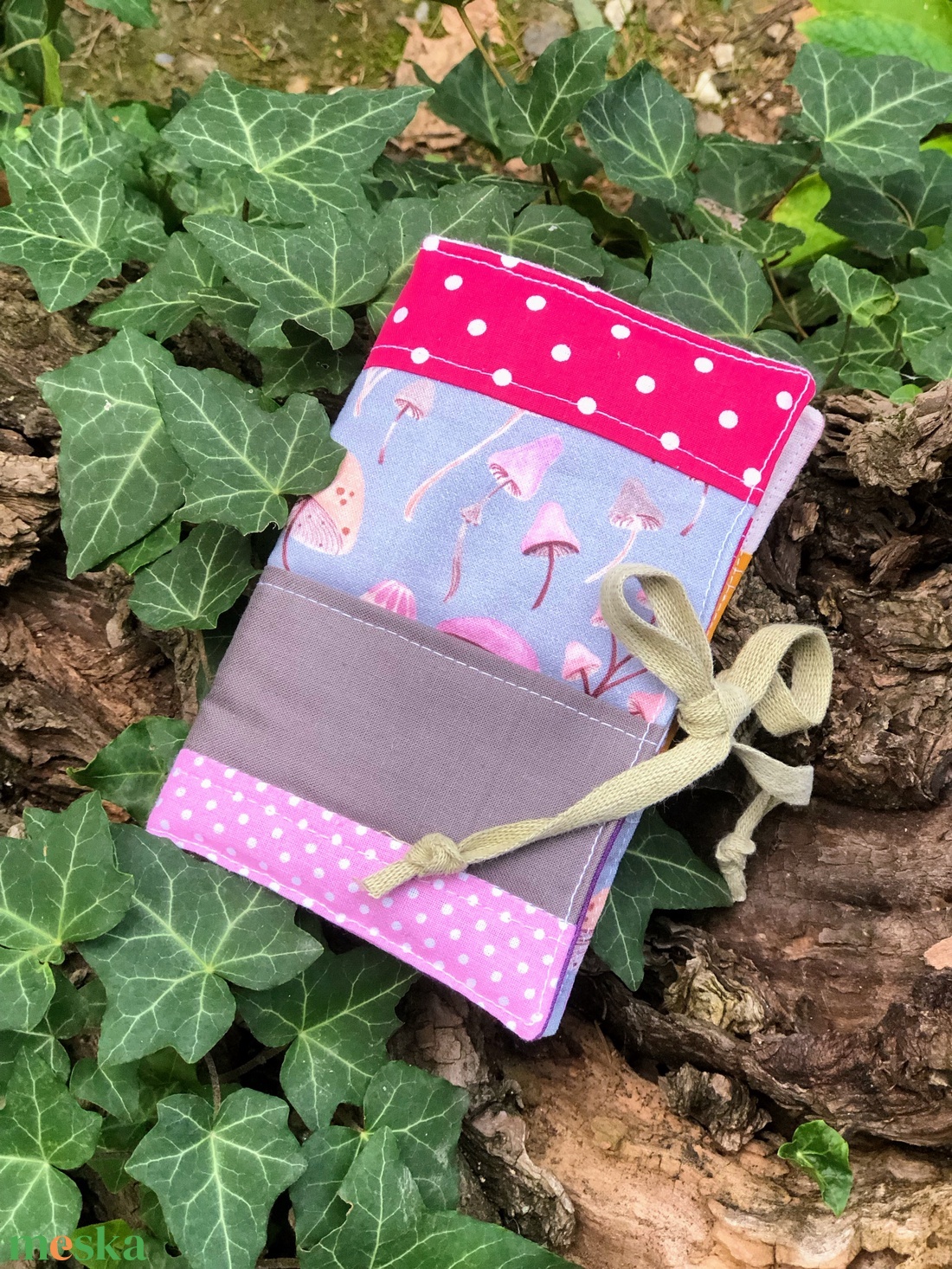 G o m b á k _ patchwork utazó teafiltertartó - otthon & életmód - konyhafelszerelés, tálalás - konyhai tárolás - tea & kávé tárolás - Meska.hu