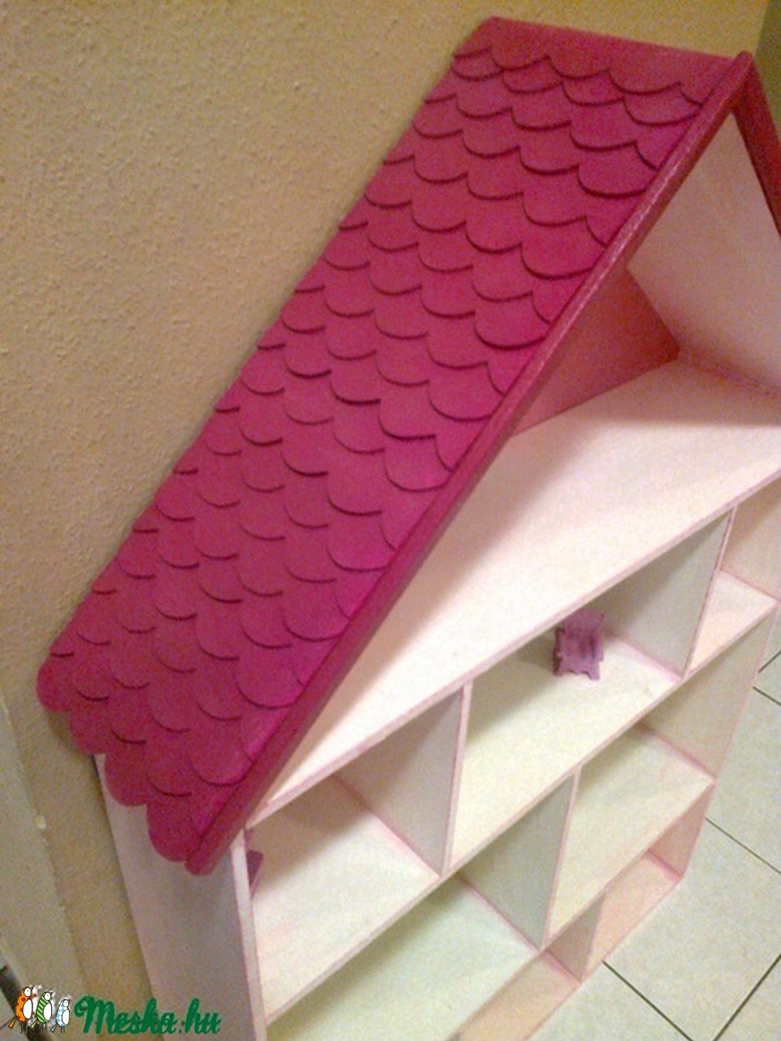 Babaház és polc 100%  kézzel készült  ÓRIÁS -  - Meska.hu