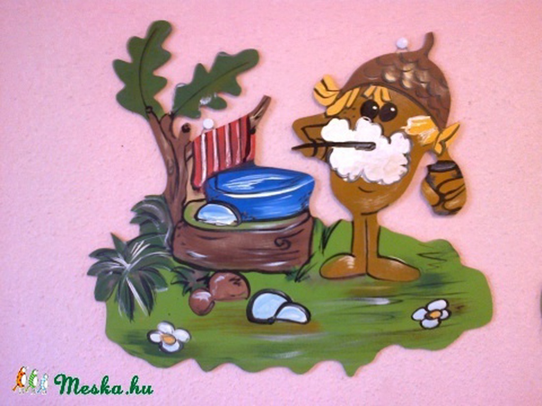 Fali dekor fali kép Makk Marci -  - Meska.hu