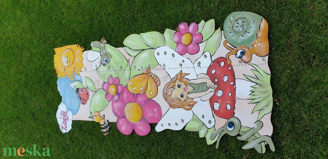  MAGASSÁGMÉRŐ - otthon & életmód - babaszoba, gyerekszoba - magasságmérő - Meska.hu
