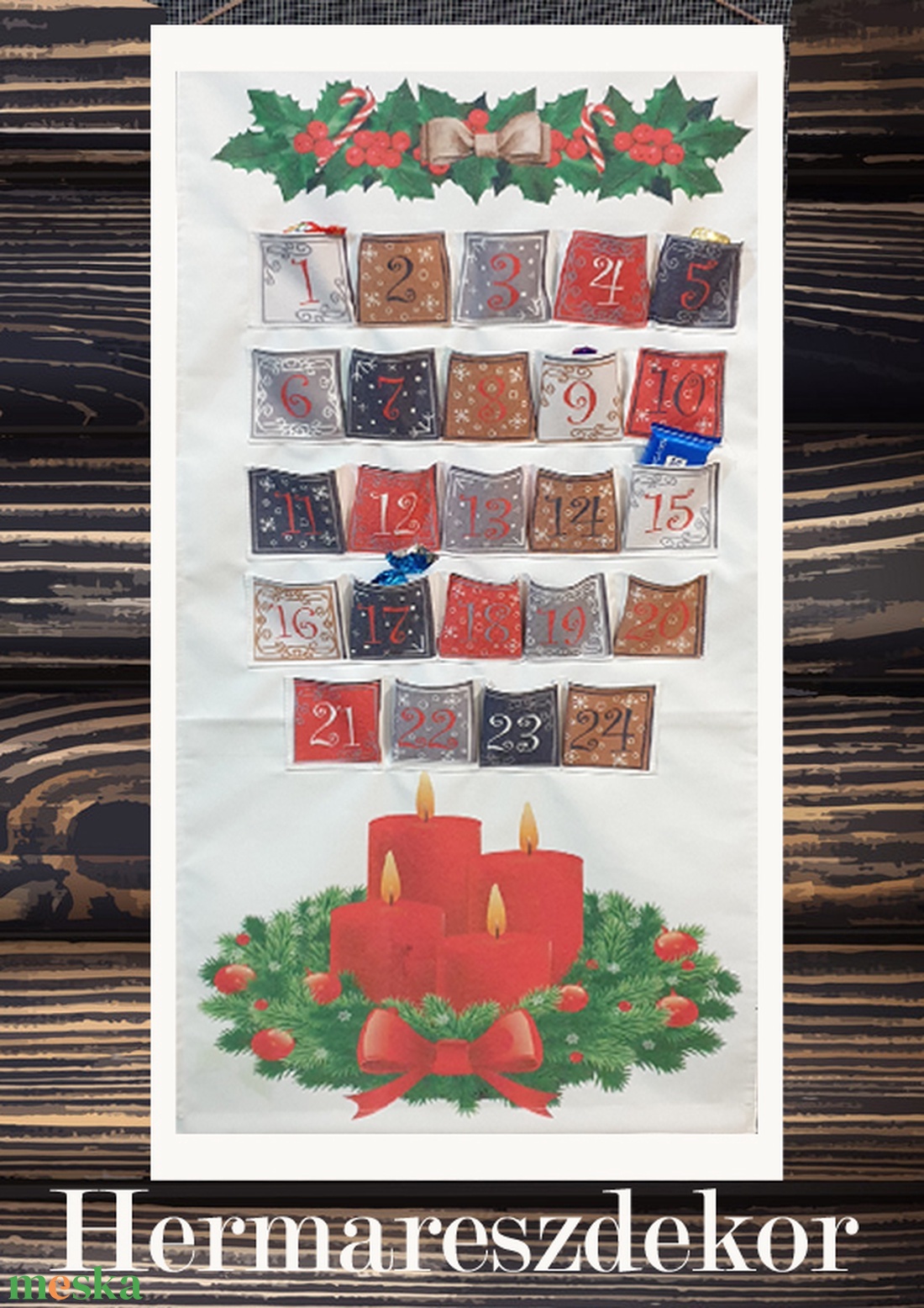 Adventi naptár - karácsony - mikulás - mikulás zsák, zokni, csizma - Meska.hu Adventi naptár - karácsony - mikulás - mikulás zsák, zokni, csizma - Meska.hu