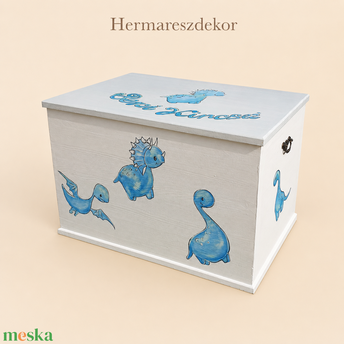 Játéktároló láda - otthon & életmód - tárolás & rendszerezés - láda - Meska.hu