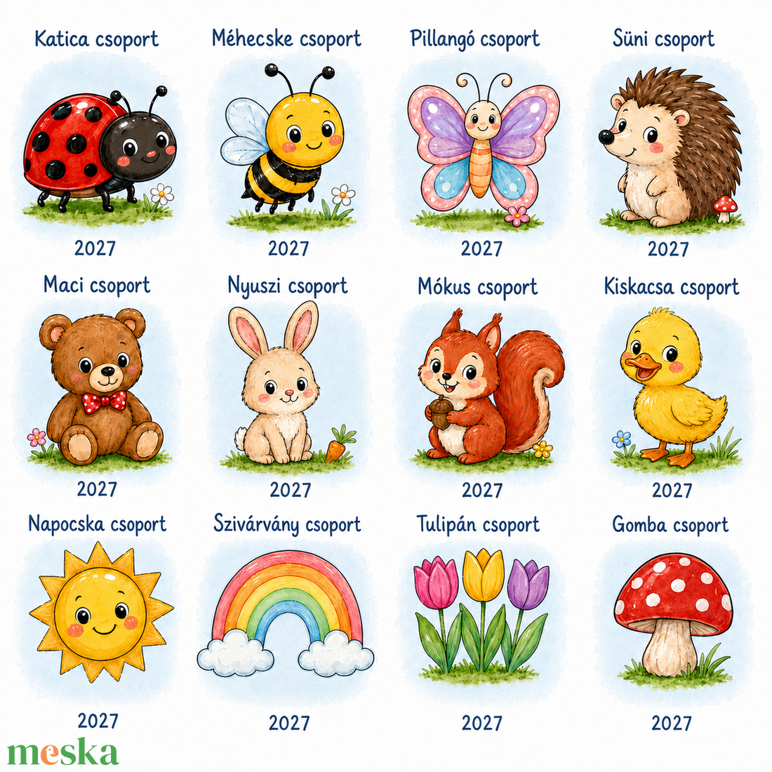 Egyedi ballagó tarisznya névvel és csoport névvel � választható, mesés Hermareszdekor mintával   - táska & tok - kézitáska & válltáska - tarisznya - Meska.hu