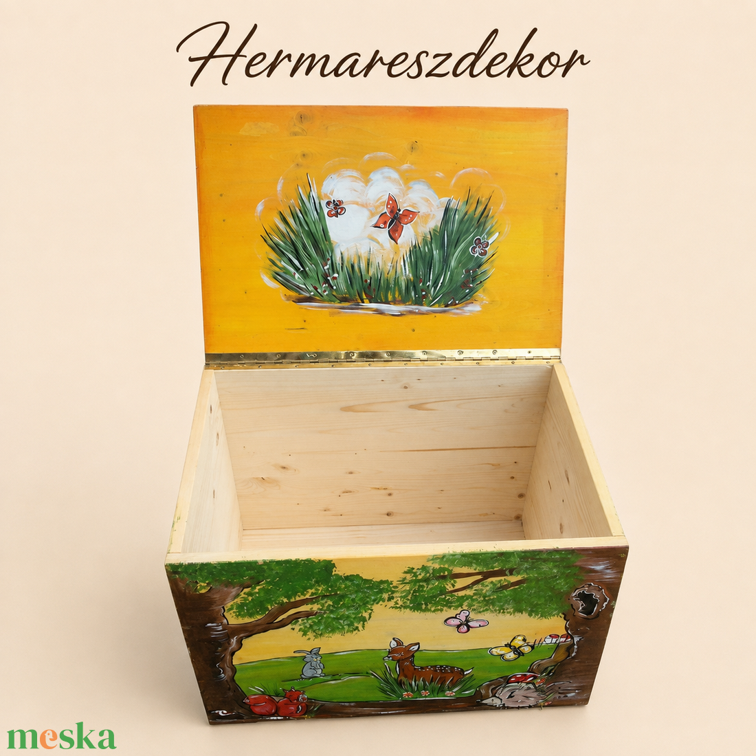 Játéktároló láda - otthon & életmód - tárolás & rendszerezés - láda - Meska.hu