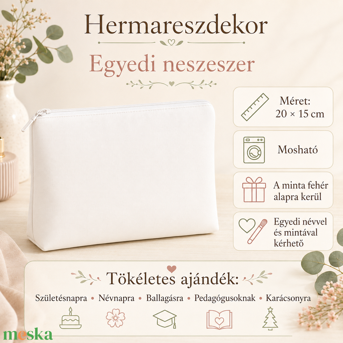 Egyedi neszeszer - táska & tok - bevásárlás & shopper táska - shopper, textiltáska, szatyor - Meska.hu