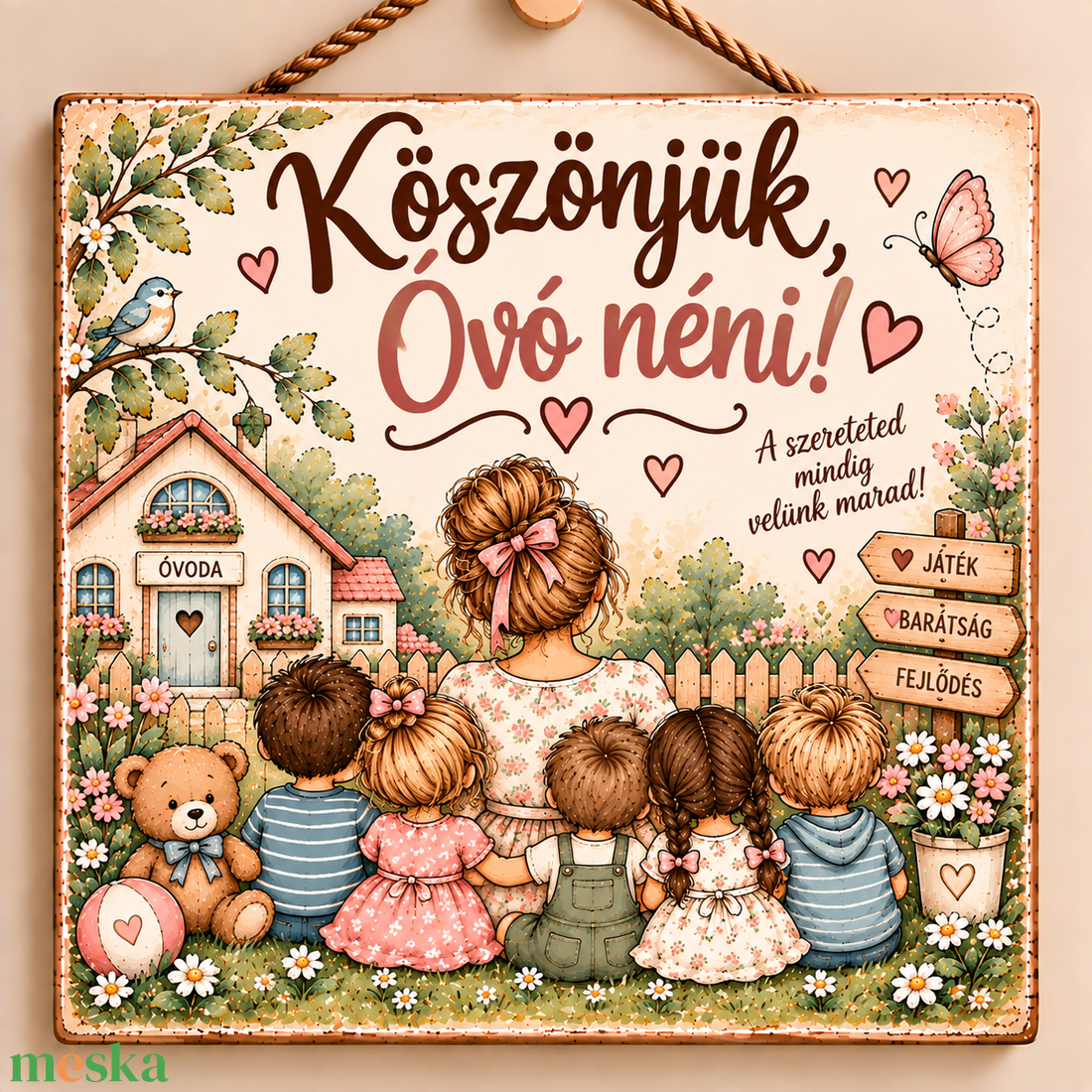 �� Pedagógus ajándék � egyedi, személyre szabható falitábla  - otthon & életmód - vallás - házi áldás - Meska.hu