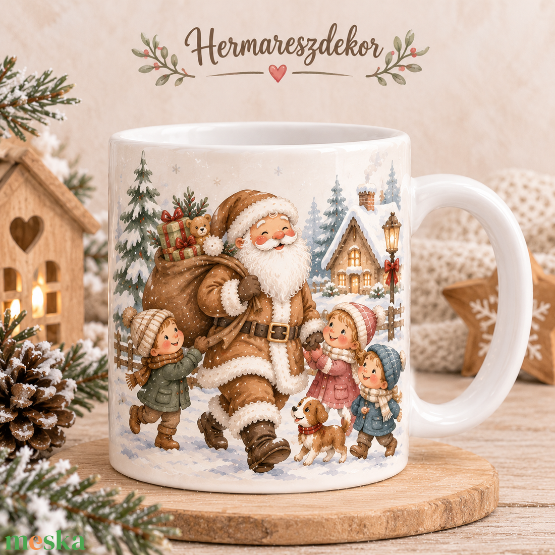 Egyedi Karácsonyi bögrék, amik mosolyt csalnak az arcodra! - otthon & életmód - konyhafelszerelés, tálalás - tálalás - bögre & csésze - Meska.hu