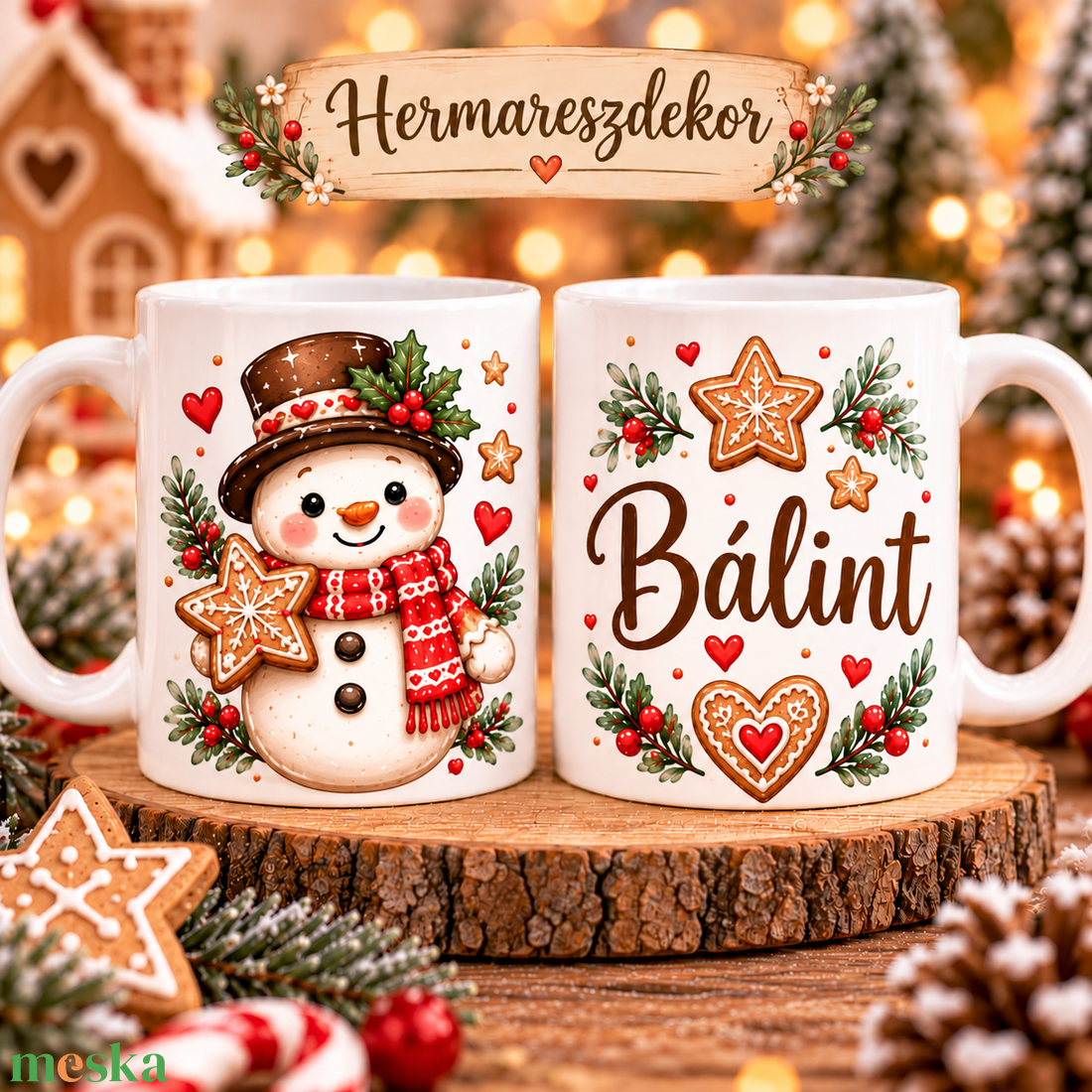 Egyedi Karácsonyi bögrék, amik mosolyt csalnak az arcodra! - otthon & életmód - konyhafelszerelés, tálalás - tálalás - bögre & csésze - Meska.hu