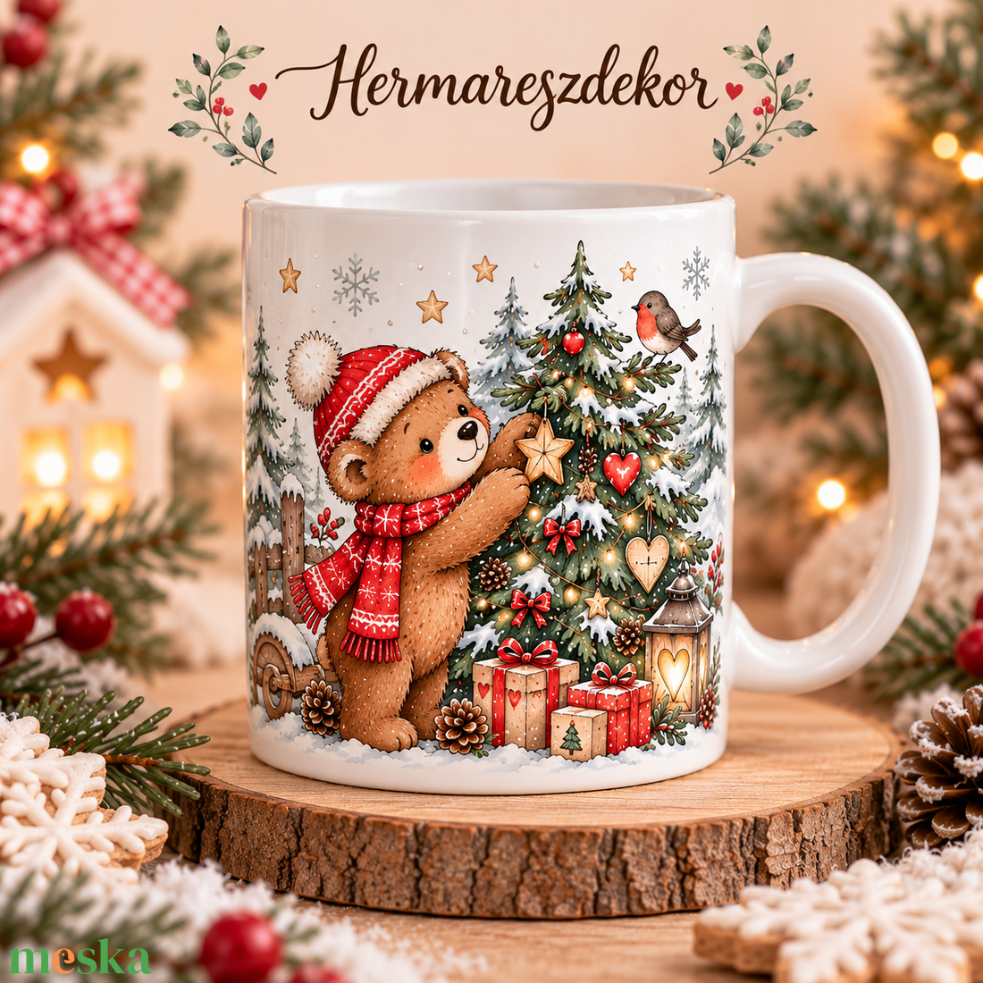 Egyedi Karácsonyi bögrék, amik mosolyt csalnak az arcodra! - otthon & életmód - konyhafelszerelés, tálalás - tálalás - bögre & csésze - Meska.hu