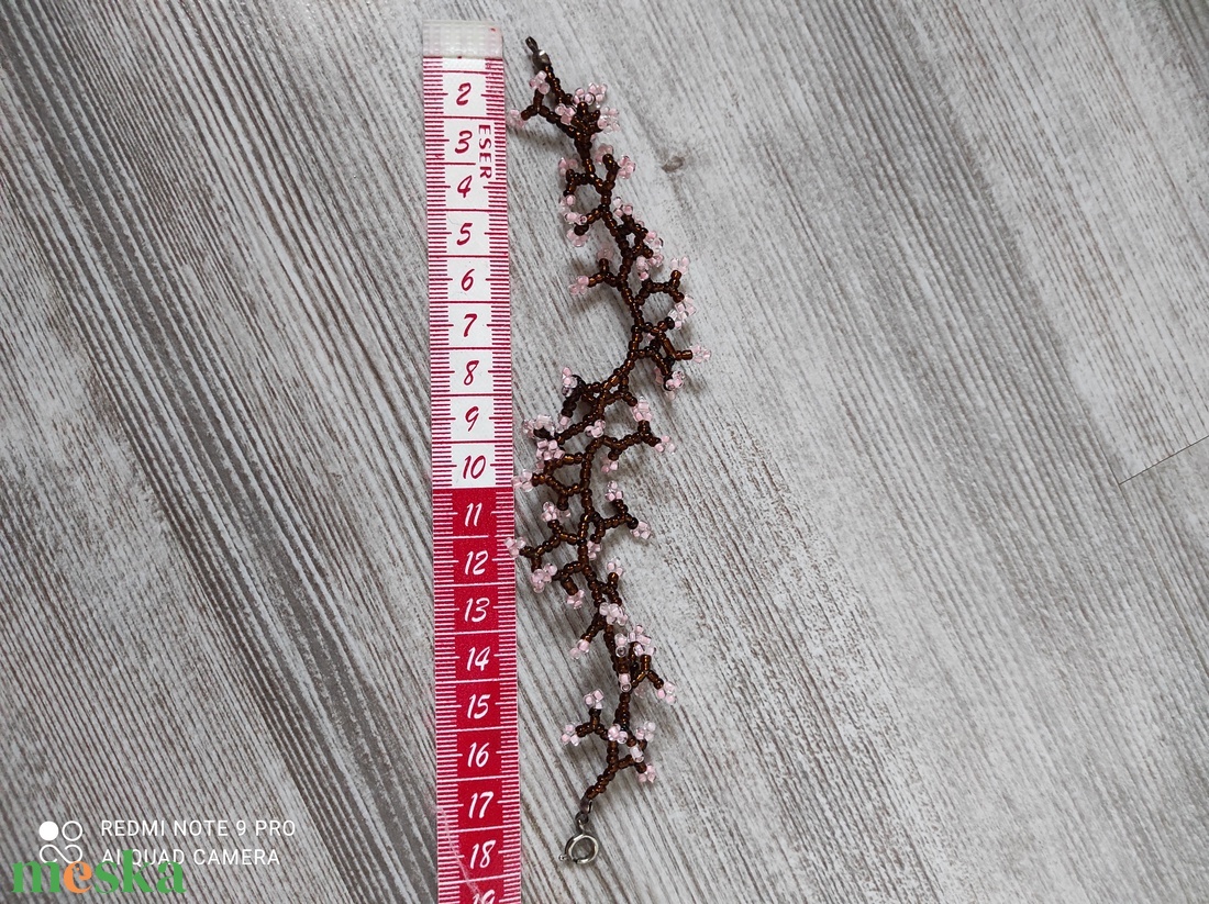Sakura gyöngy karkötő  - ékszer - karkötő - gyöngyös karkötő - Meska.hu Sakura gyöngy karkötő  - ékszer - karkötő - gyöngyös karkötő - Meska.hu