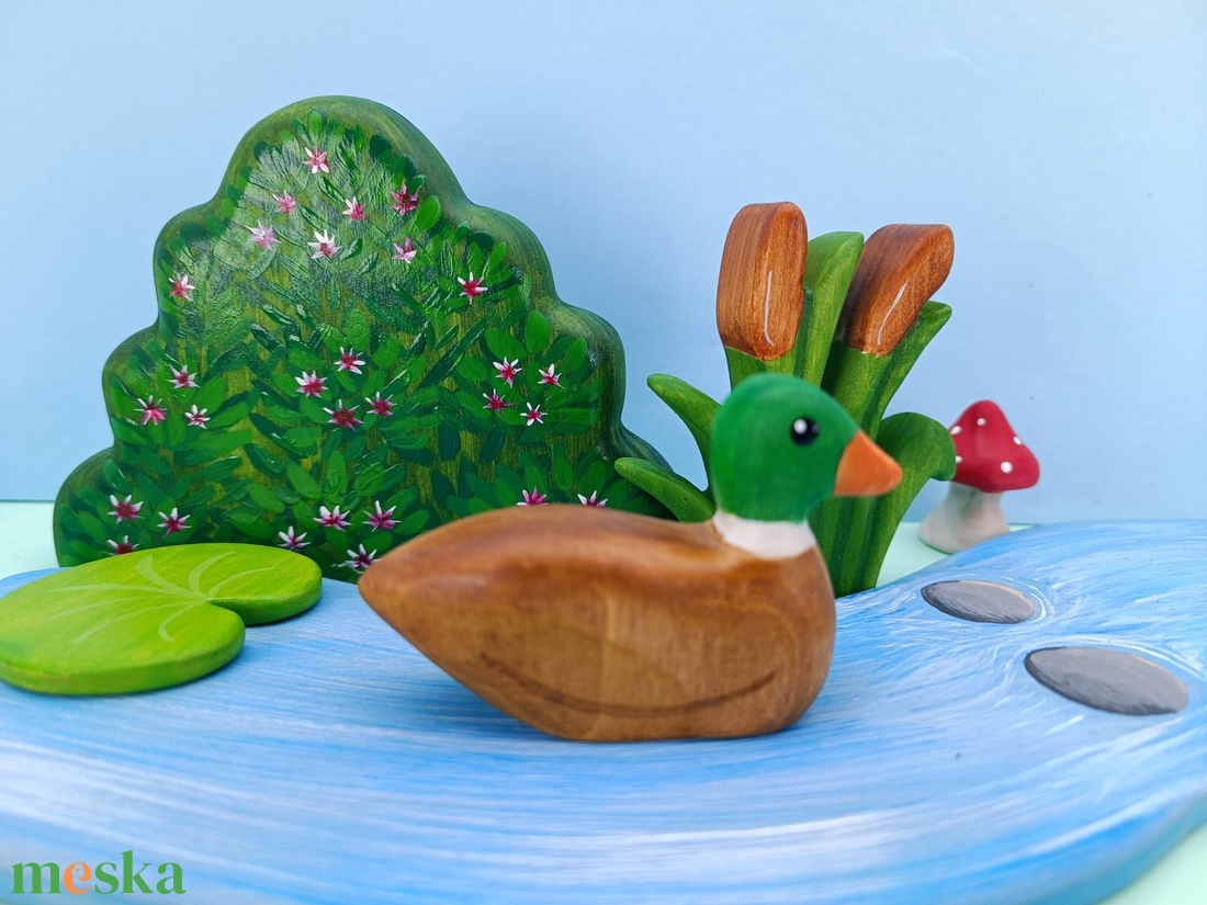 Fából készült vadkacsa figura - játék & sport - plüssállat & játékfigura - más figura - Meska.hu Fából készült vadkacsa figura - játék & sport - plüssállat & játékfigura - más figura - Meska.hu
