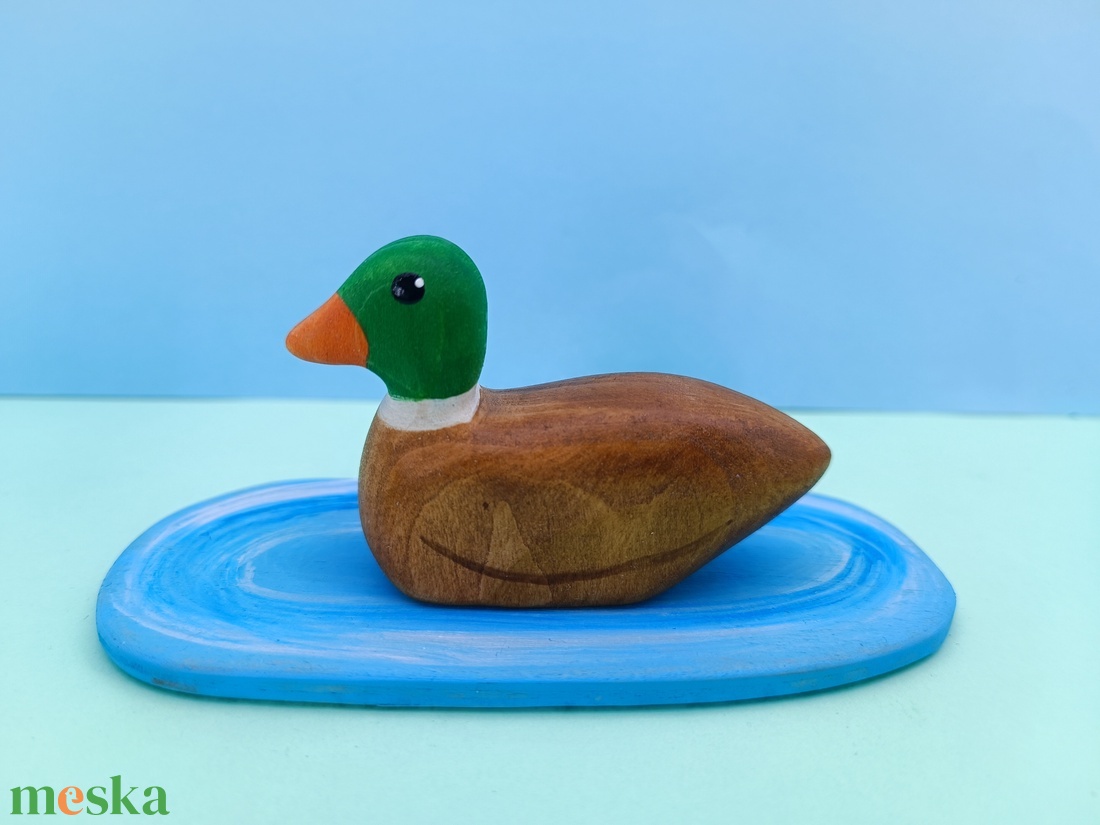 Fából készült vadkacsa figura - játék & sport - plüssállat & játékfigura - más figura - Meska.hu Fából készült vadkacsa figura - játék & sport - plüssállat & játékfigura - más figura - Meska.hu