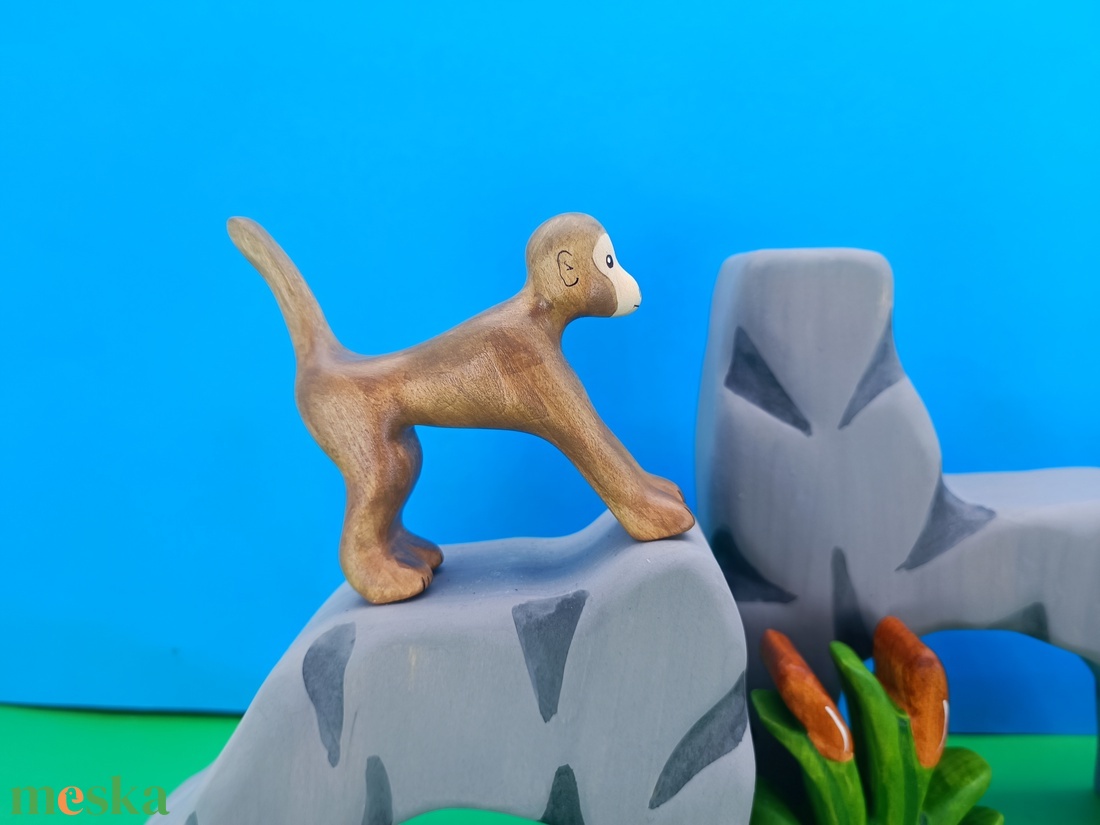 Fa majom játék figura - játék & sport - plüssállat & játékfigura - majom - Meska.hu Fa majom játék figura - játék & sport - plüssállat & játékfigura - majom - Meska.hu