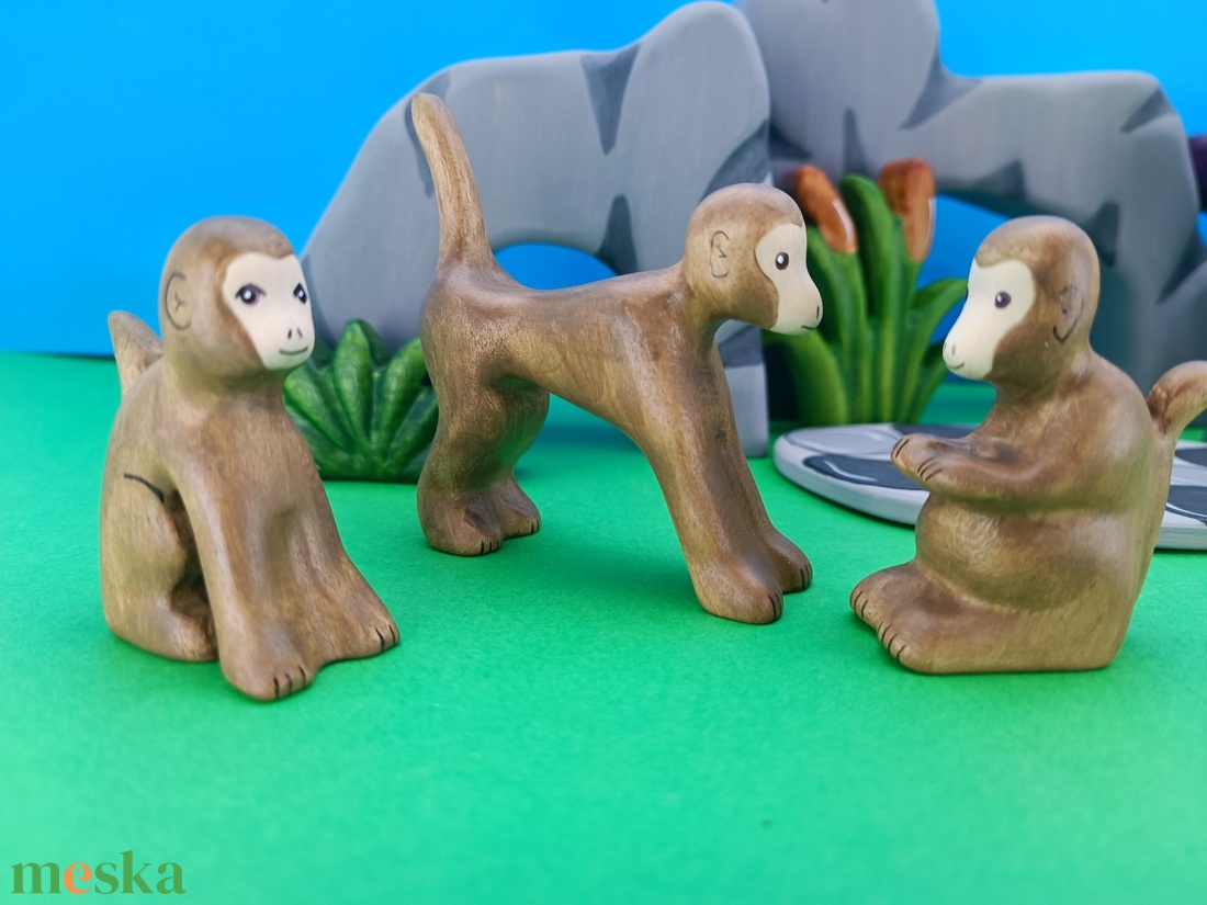 Fa majom játék figura - játék & sport - plüssállat & játékfigura - majom - Meska.hu Fa majom játék figura - játék & sport - plüssállat & játékfigura - majom - Meska.hu