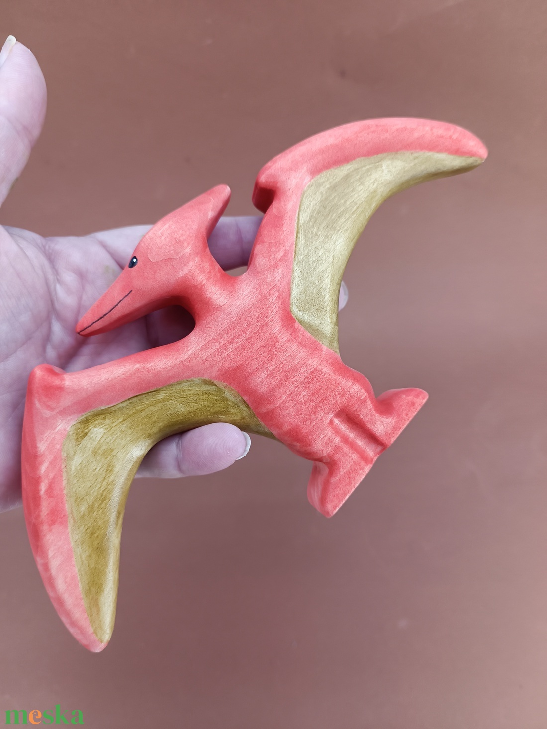 Fa pteranodon dinoszaurusz játék figura - játék & sport - plüssállat & játékfigura - más figura - Meska.hu Fa pteranodon dinoszaurusz játék figura - játék & sport - plüssállat & játékfigura - más figura - Meska.hu