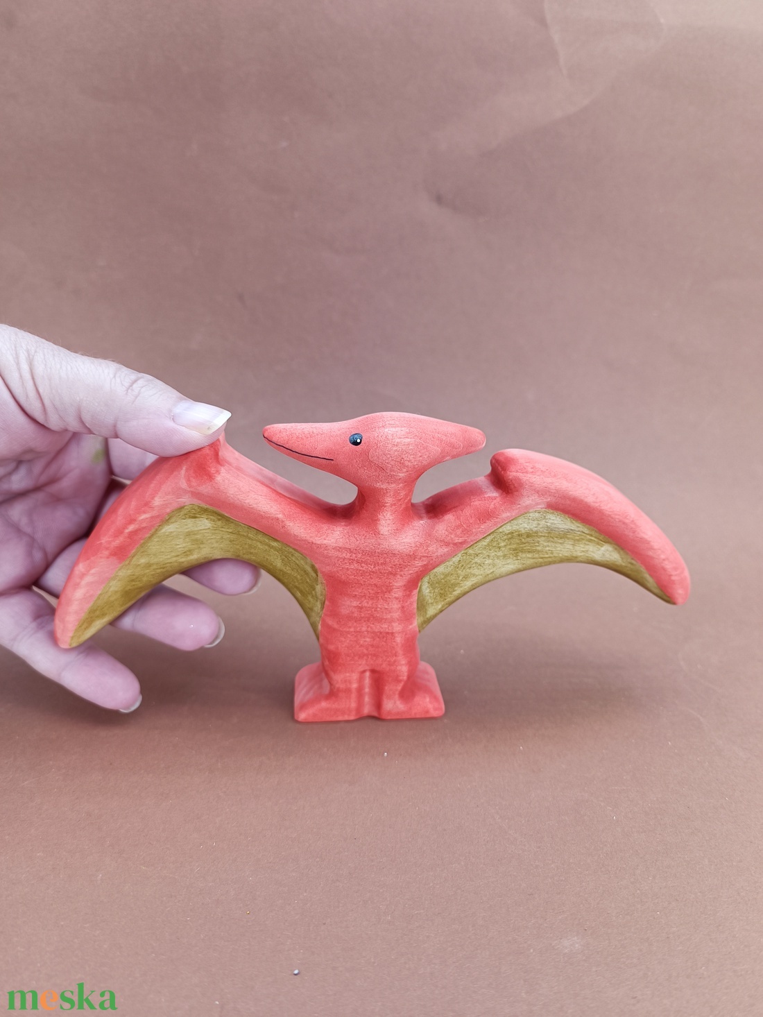 Fa pteranodon dinoszaurusz játék figura - játék & sport - plüssállat & játékfigura - más figura - Meska.hu Fa pteranodon dinoszaurusz játék figura - játék & sport - plüssállat & játékfigura - más figura - Meska.hu