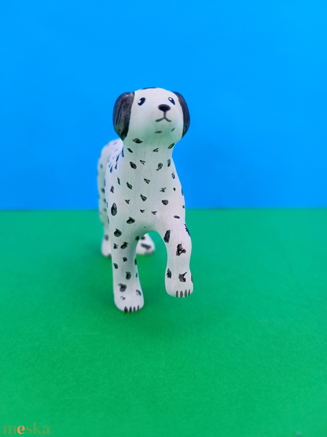 Fa dalmata kutya játék figura - játék & sport - plüssállat & játékfigura - más figura - Meska.hu Fa dalmata kutya játék figura - játék & sport - plüssállat & játékfigura - más figura - Meska.hu