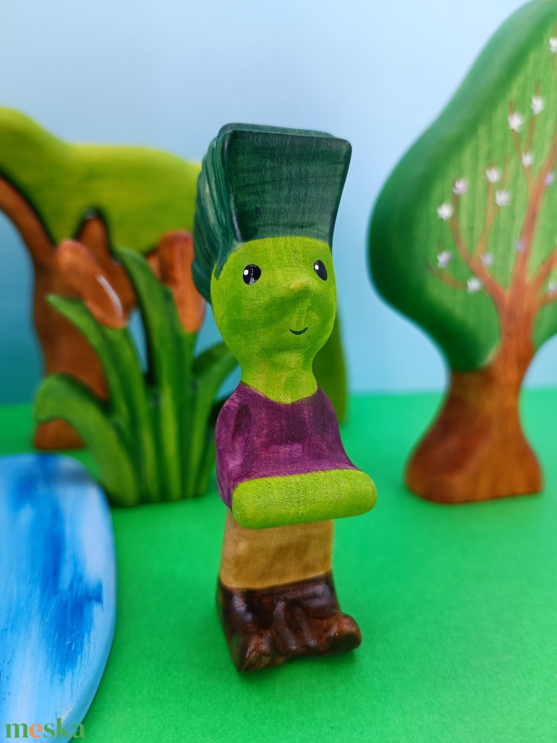 Fából készült erdei manó fajáték figura - játék & sport - plüssállat & játékfigura - más figura - Meska.hu Fából készült erdei manó fajáték figura - játék & sport - plüssállat & játékfigura - más figura - Meska.hu