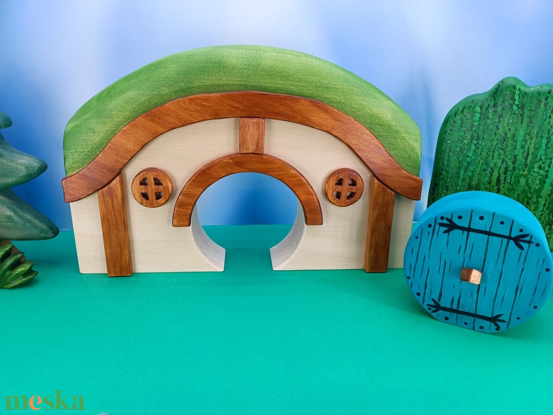 Fából készült hobbit ház manólak játék figura - játék & sport - plüssállat & játékfigura - más figura - Meska.hu Fából készült hobbit ház manólak játék figura - játék & sport - plüssállat & játékfigura - más figura - Meska.hu