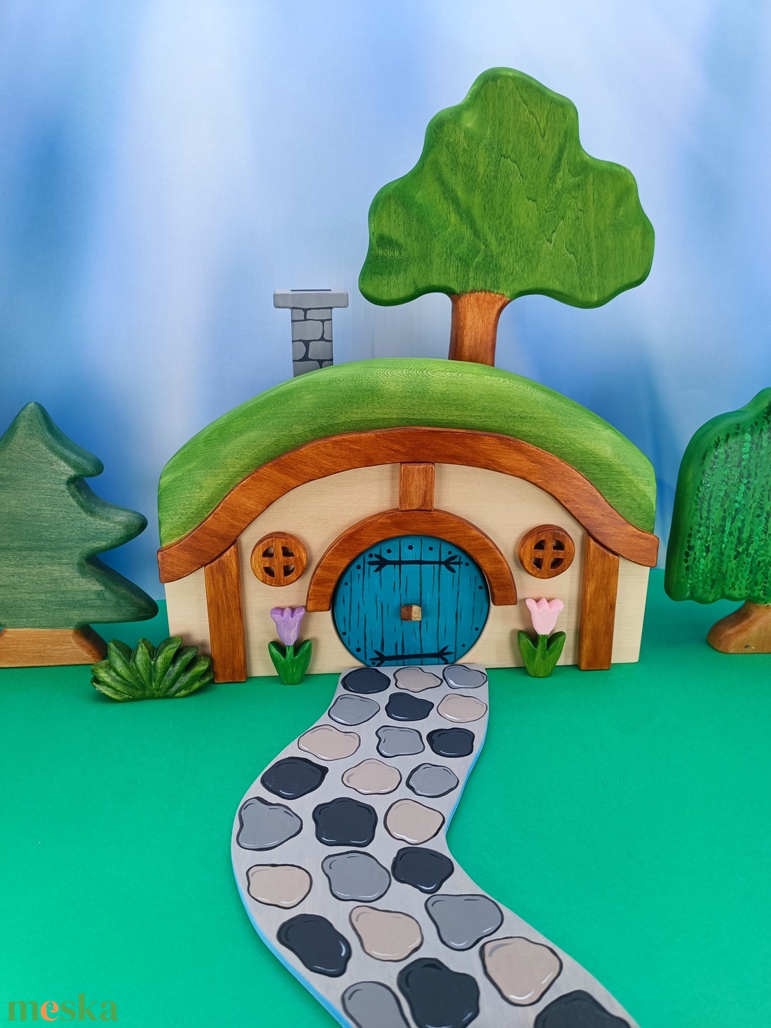 Fából készült hobbit ház manólak játék figura - játék & sport - plüssállat & játékfigura - más figura - Meska.hu Fából készült hobbit ház manólak játék figura - játék & sport - plüssállat & játékfigura - más figura - Meska.hu