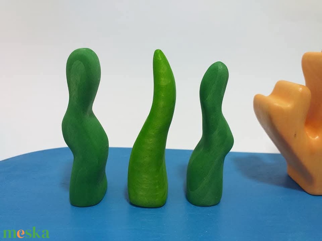 Fából készült hínár figura  - játék & sport - plüssállat & játékfigura - más figura - Meska.hu