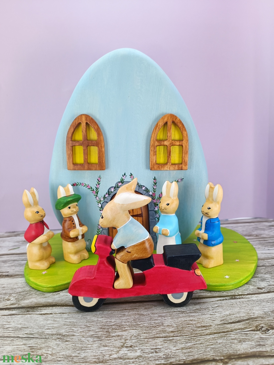 Húsvéti tojás házikó  - játék & sport - szerepjáték - Meska.hu