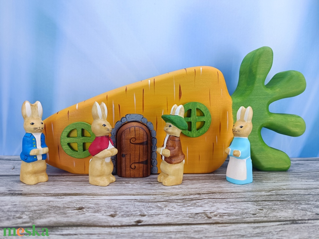 Húsvéti répaházikó  - játék & sport - szerepjáték - Meska.hu