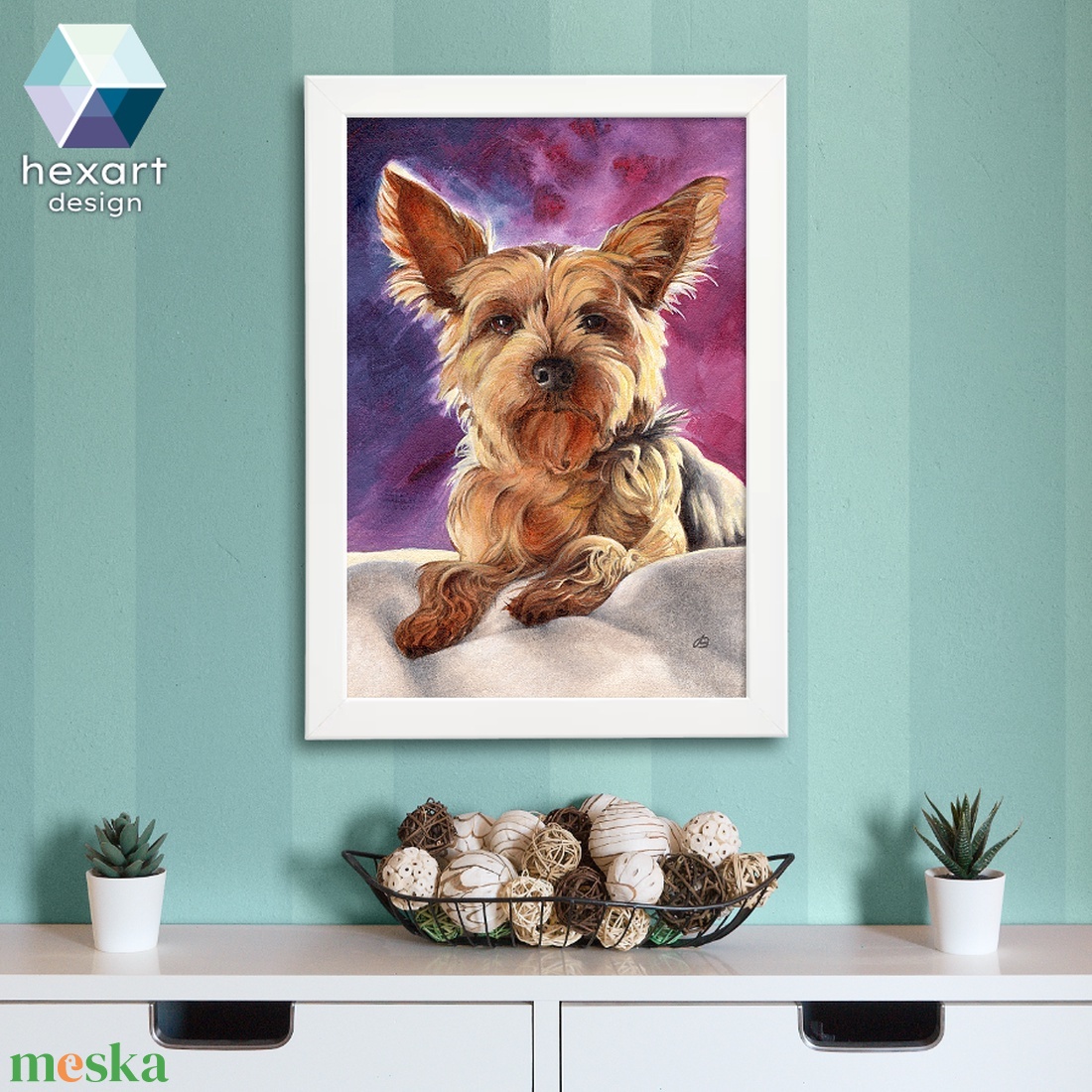 Yorkshire terrier / Yorkie portré 02 - akril festményről készült nyomat / reprodukció - művészet - grafika & illusztráció - művészi nyomat - Meska.hu Yorkshire terrier / Yorkie portré 02 - akril festményről készült nyomat / reprodukció - művészet - grafika & illusztráció - művészi nyomat - Meska.hu