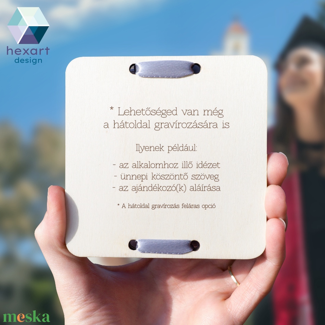 Diplomaosztó pénzátadó - gravírozott egyedi ajándék átadó diploma osztásra - otthon & életmód - papír, írószer - ajándékozás kellékei - pénzátadó doboz - Meska.hu