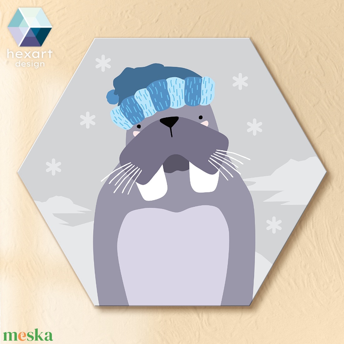 Rozmár - babaszoba dekoráció, fali kép - otthon & életmód - babaszoba, gyerekszoba - babaszoba kép - Meska.hu