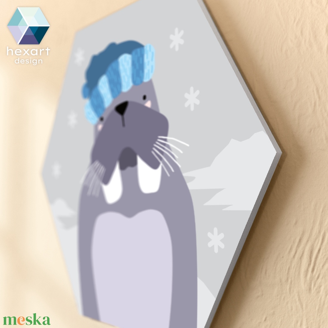 Rozmár - babaszoba dekoráció, fali kép - otthon & életmód - babaszoba, gyerekszoba - babaszoba kép - Meska.hu