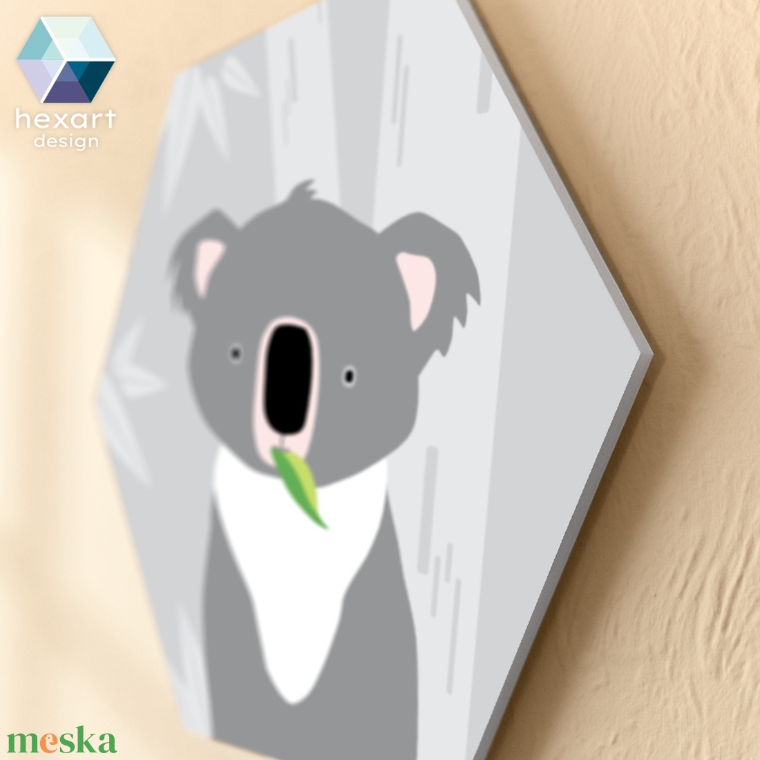 Koala - babaszoba dekoráció, fali kép - otthon & életmód - babaszoba, gyerekszoba - babaszoba kép - Meska.hu