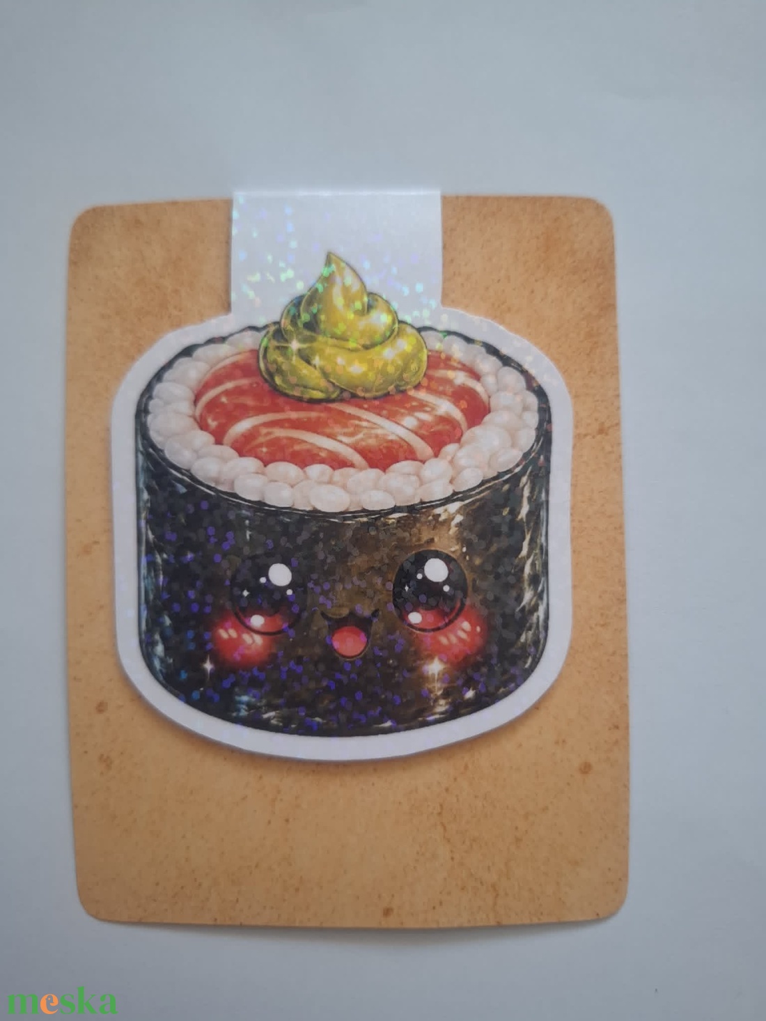 Mágneses könyvjelző - Maki tekercs - könyv & zene - könyvjelző - Meska.hu