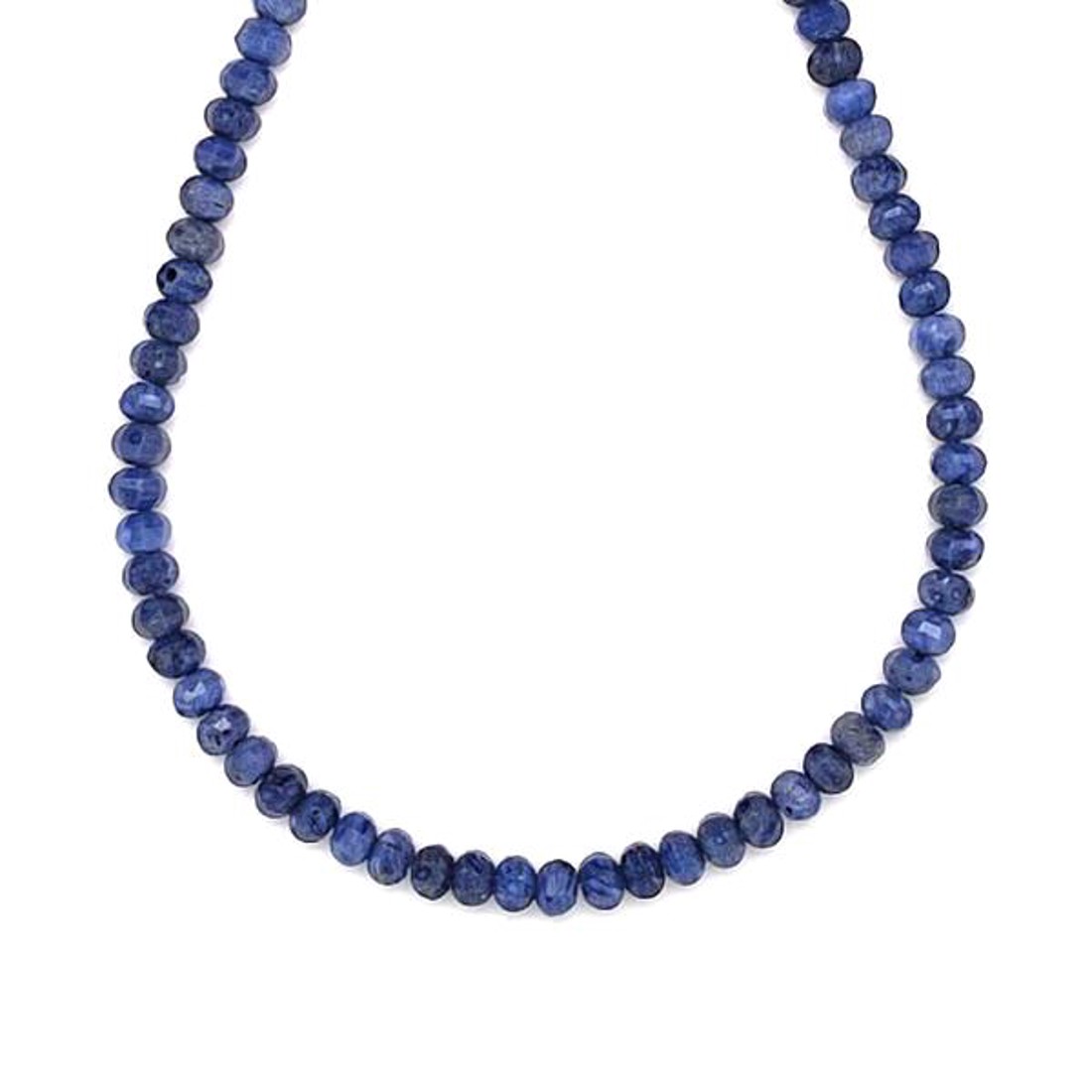 Korall fazettált kék korong 4x3mm ékszerkészítő alapanyag (füzér) - kellékek & szerszámok - ásvány alapanyag - ásványfüzér - Meska.hu