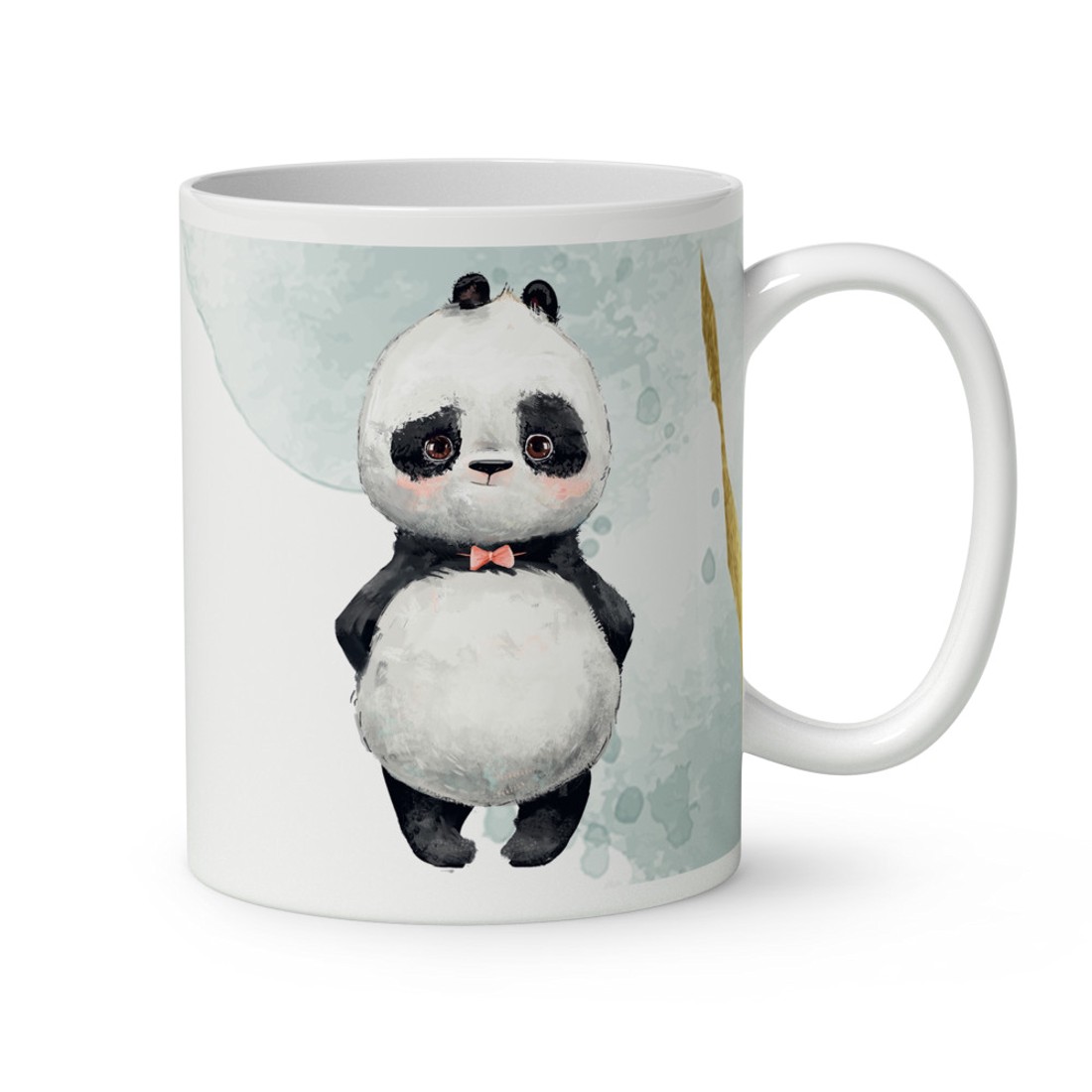 Kérd a neveddel - Édes kis panda mintás bögre - otthon & életmód - konyhafelszerelés, tálalás - tálalás - bögre & csésze - Meska.hu