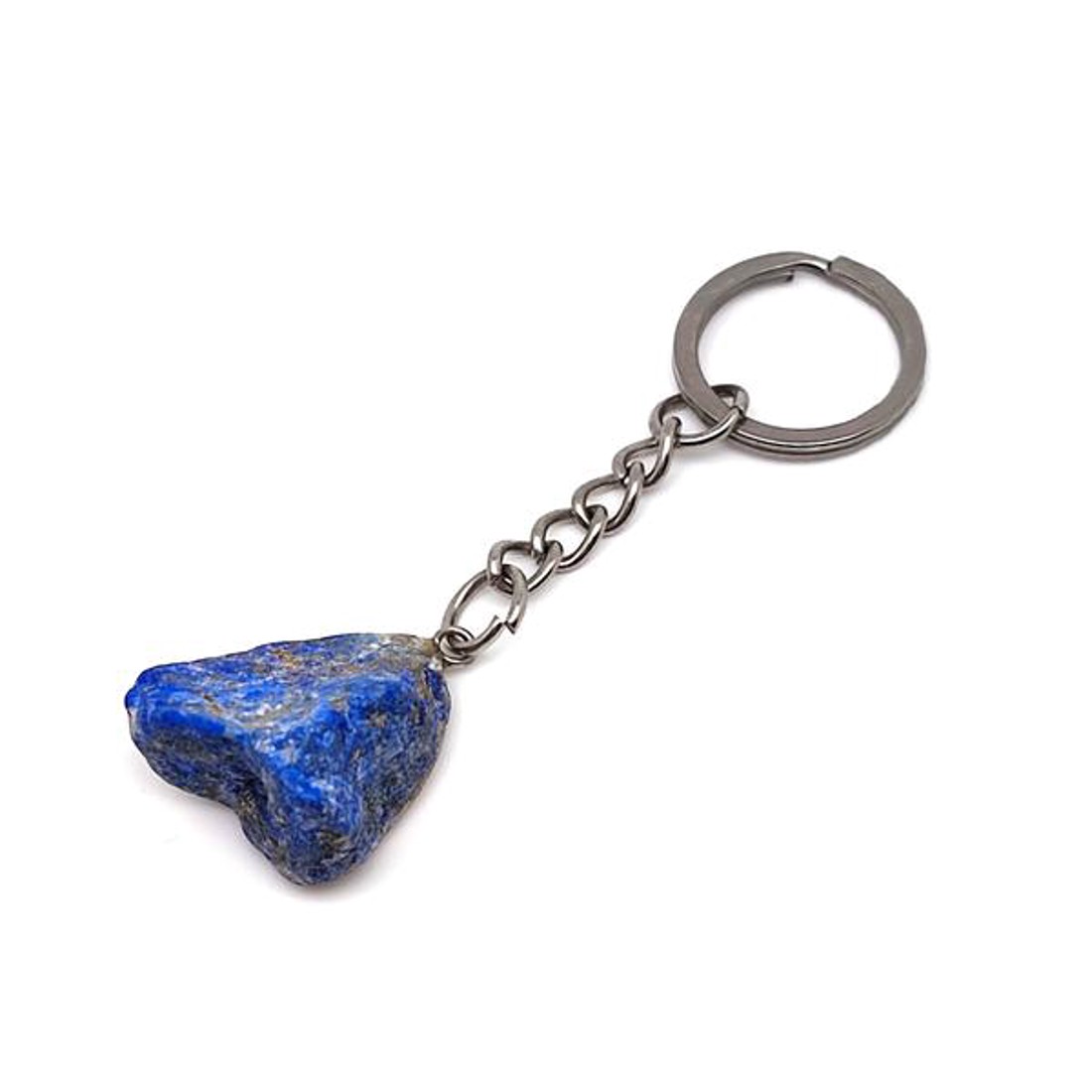 Natúr lapis lazuli kulcstartó - táska & tok - kulcstartó & táskadísz - kulcstartó - Meska.hu