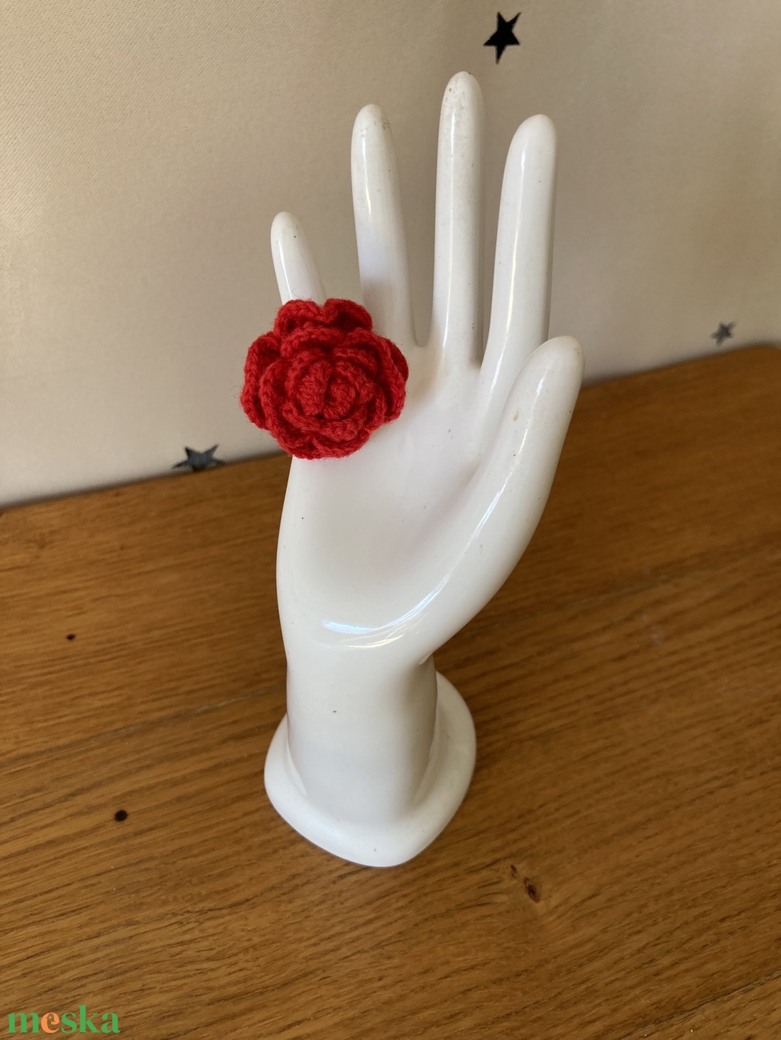 Rózsa gyűrű - ékszer - gyűrű - statement gyűrű - Meska.hu