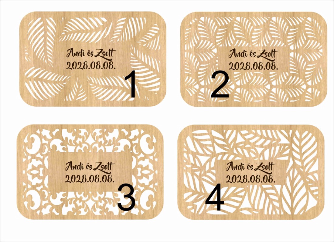 Pénzgyűjtő doboz  egyedi névvel, vintage design - esküvő - emlék & ajándék - nászajándék - esküvői pénzátadó doboz - Meska.hu