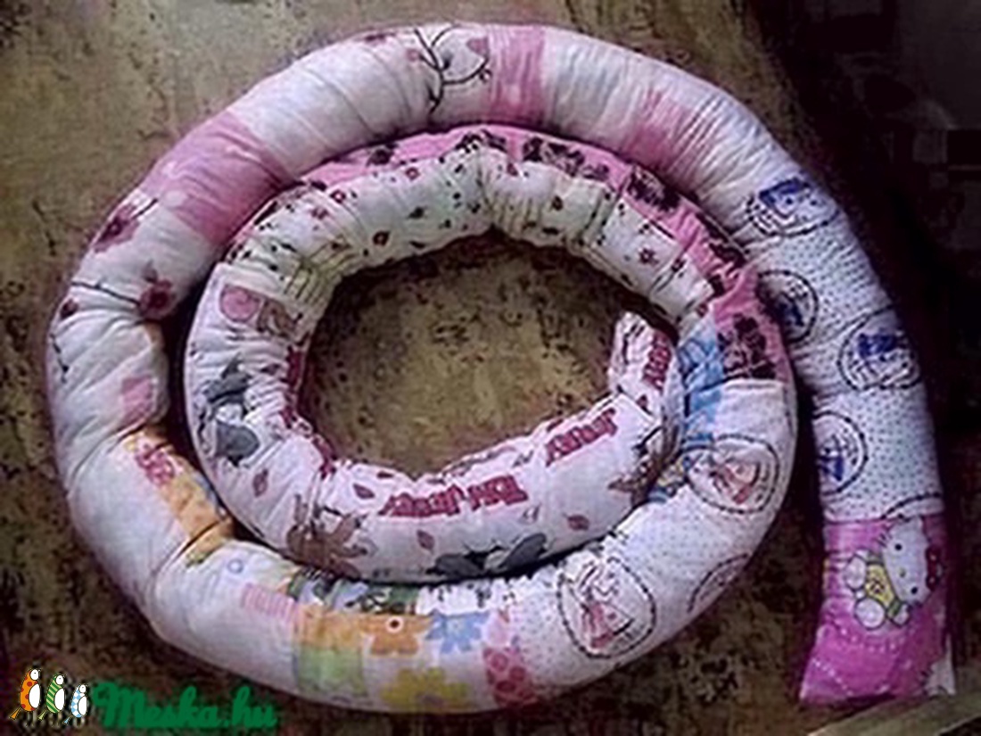 Kiságyba rácsvédő kígyó - baba - mama - baba ágynemű - rácsvédő & baldachin - Meska.hu