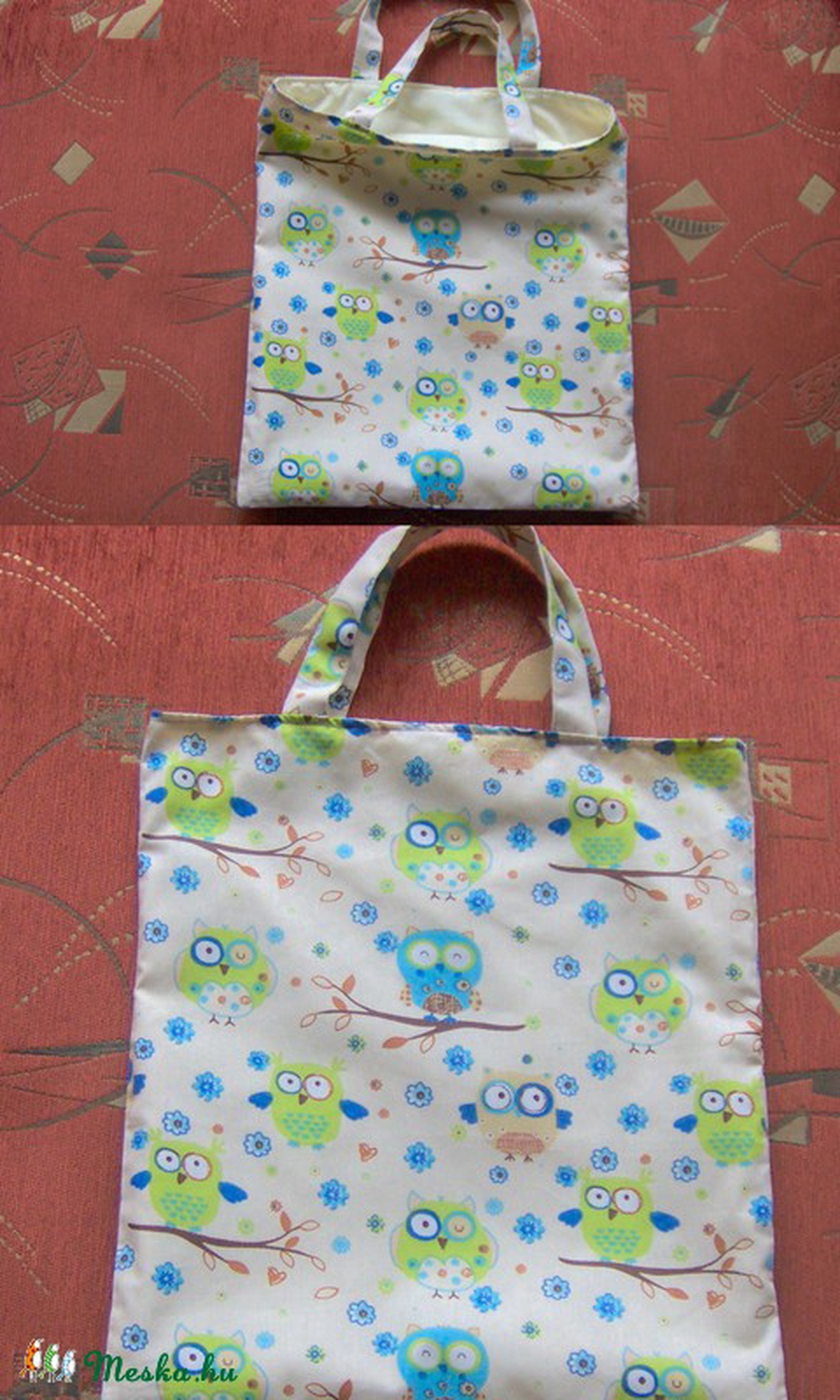  Baglyos szatyor -  - Meska.hu