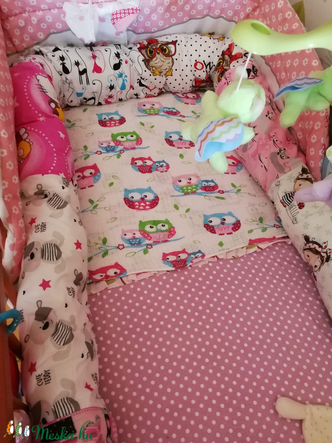 Kígyó rácsvédő - baba - mama - baba ágynemű - rácsvédő & baldachin - Meska.hu