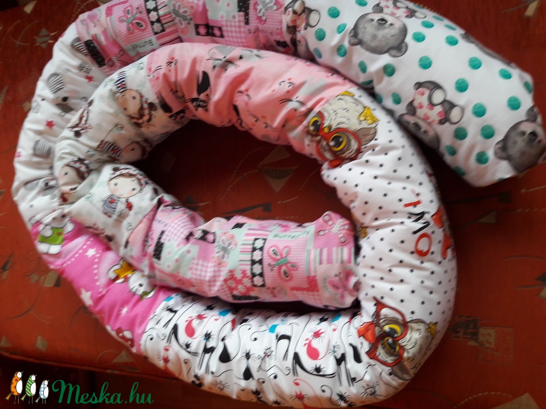 Kígyó rácsvédő - baba - mama - baba ágynemű - rácsvédő & baldachin - Meska.hu