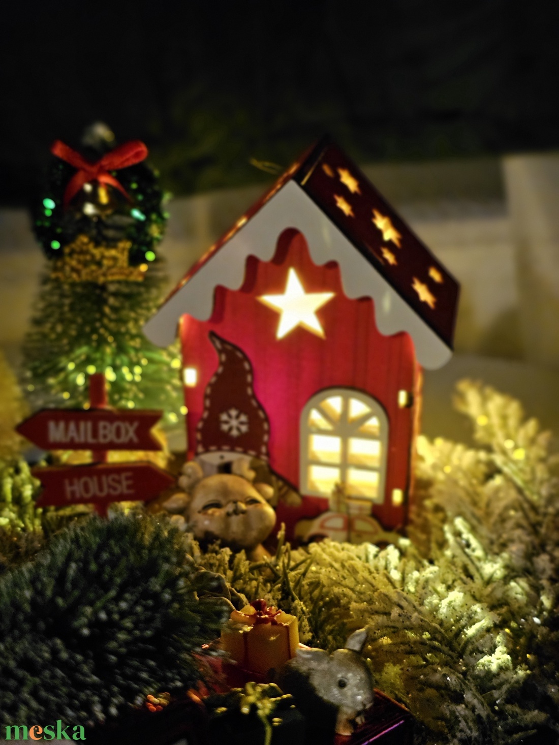 Adventi koszorú  - karácsony - adventi díszek - adventi koszorú - Meska.hu