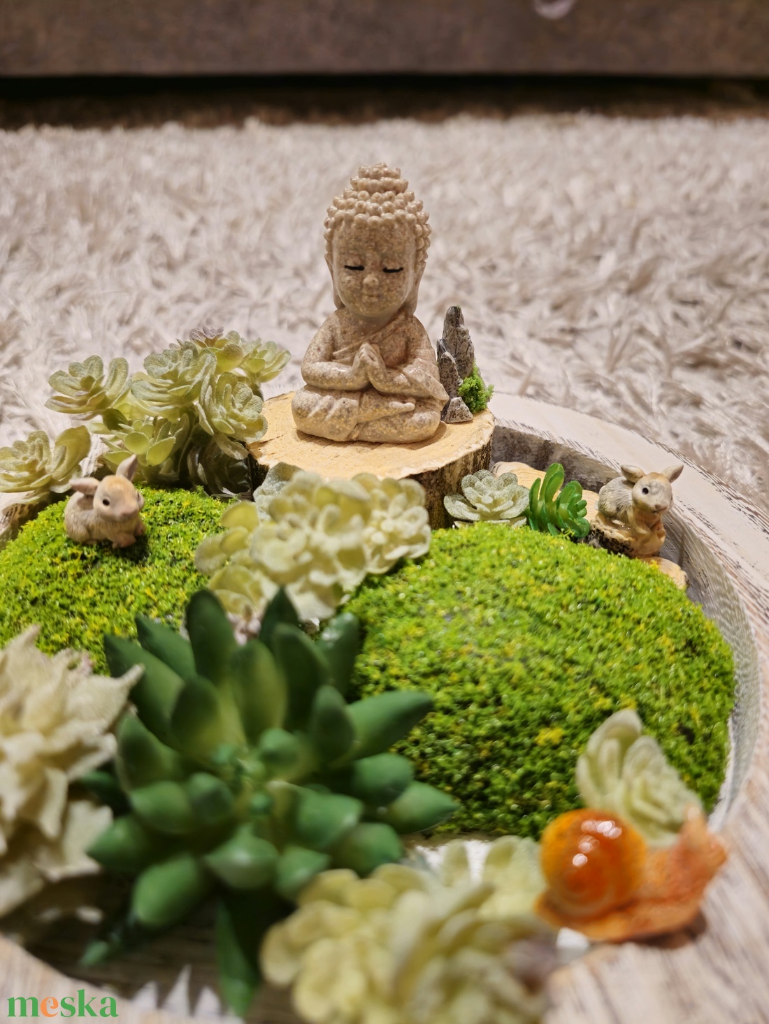 Nyugalom Oázisa  - otthon & életmód - dekoráció - asztal és polc dekoráció - asztaldísz - Meska.hu