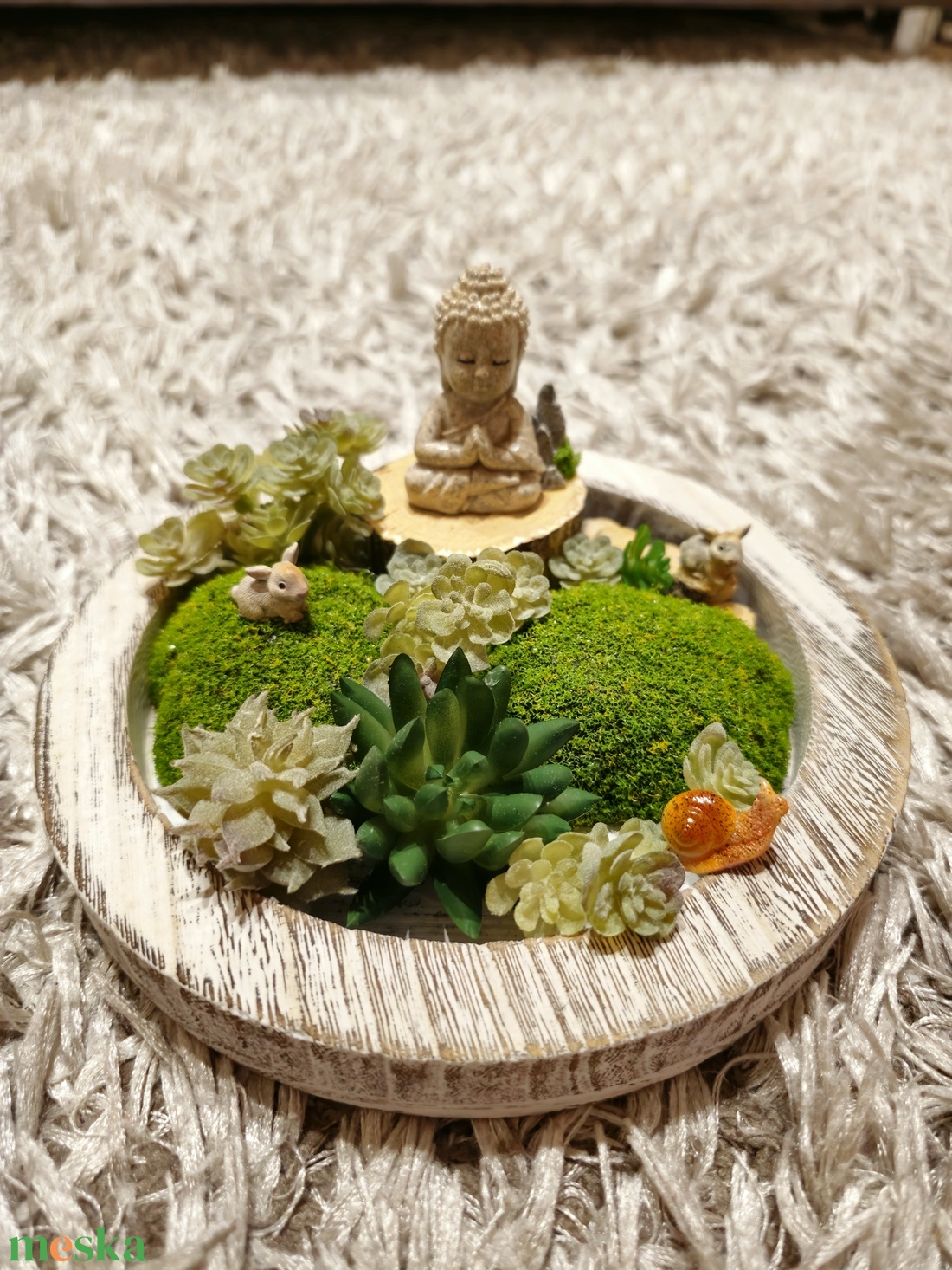 Nyugalom Oázisa  - otthon & életmód - dekoráció - asztal és polc dekoráció - asztaldísz - Meska.hu